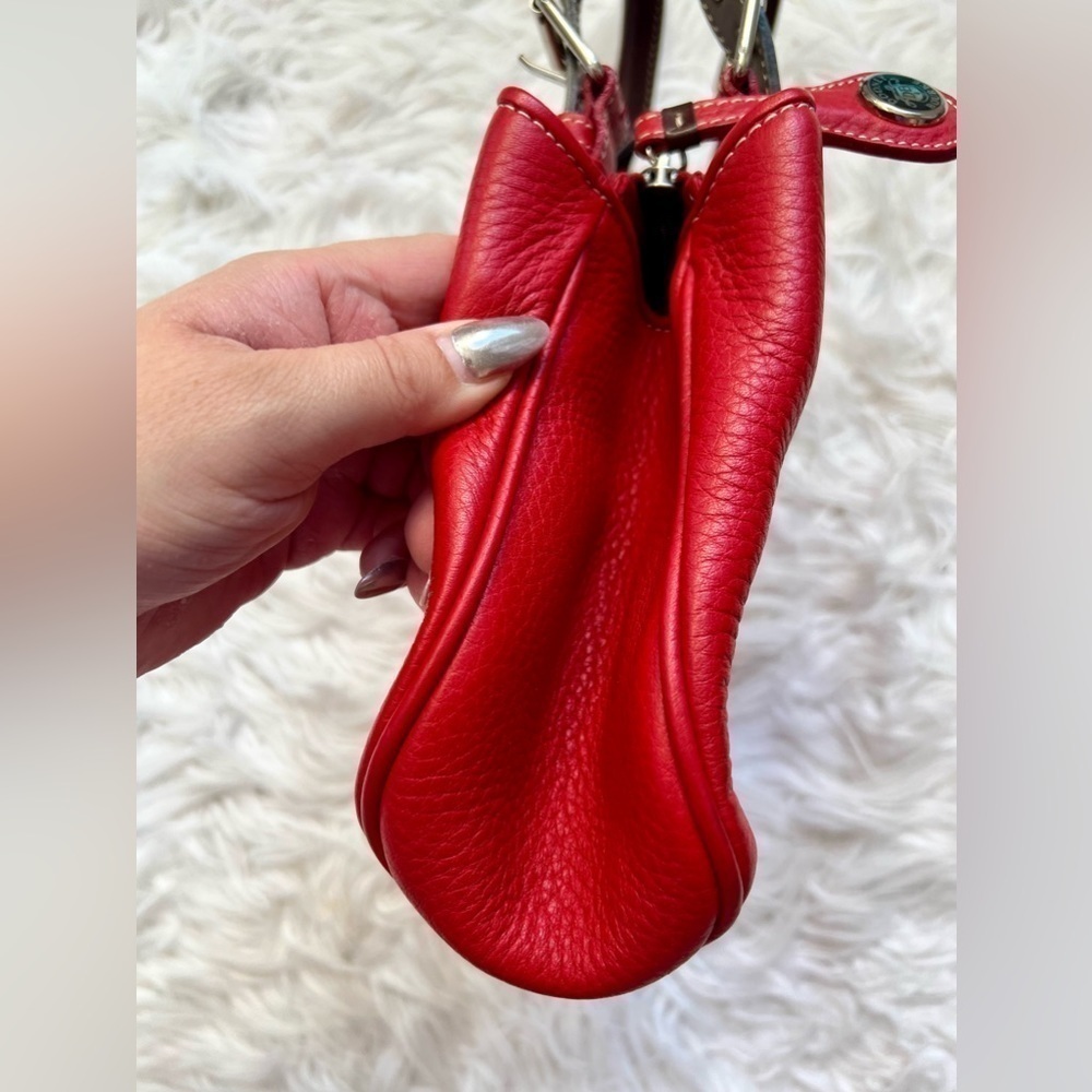 ❤️ Vintage Red Dooney and Bourke All Weather Purse Bag ❤️ - Picture 6 of 16